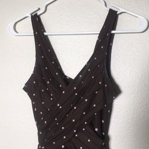 Lucy & Laurel polka dot dress